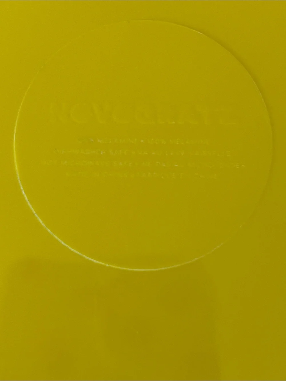 NWT Lemon Melamine Serving Bowls – Bright Yellow (Set of 2)